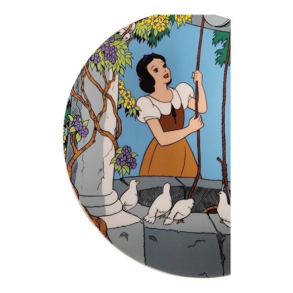 Disney Snow White "At the Wishing Well" Collector Plate Fairytale Collectible - Picture 5 of 7